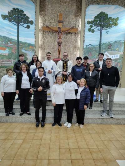 Fé e devoção marcam o 7º dia da Novena em honra a Nossa Senhora Aparecida em Laranjeiras do Sul
